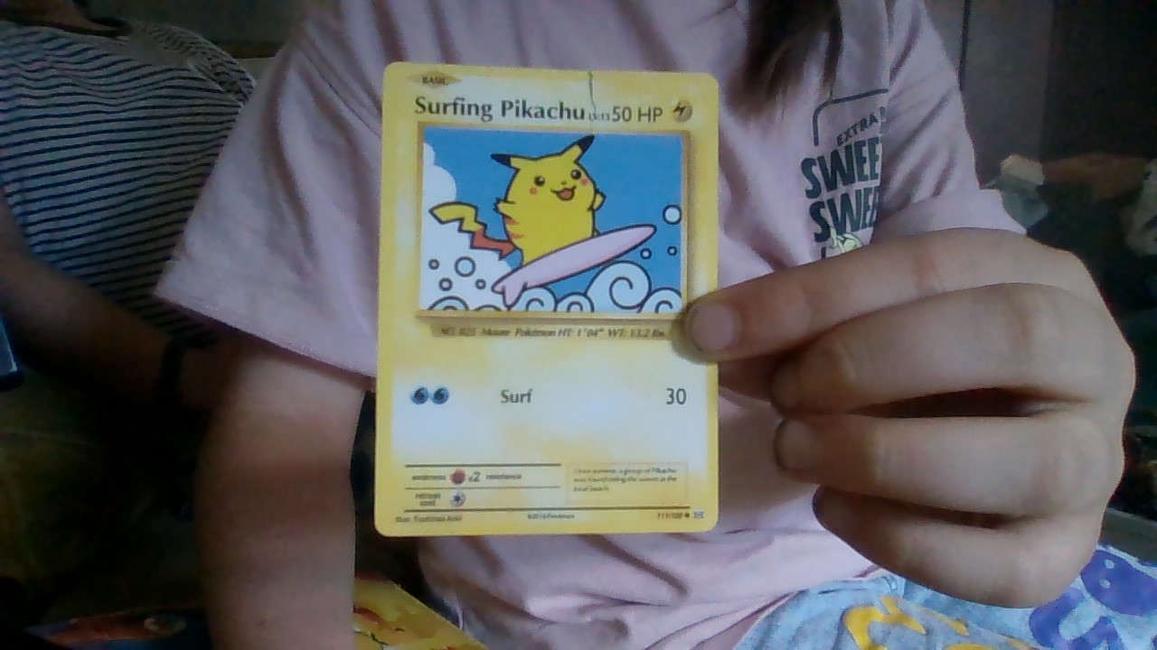 surfing pikachu