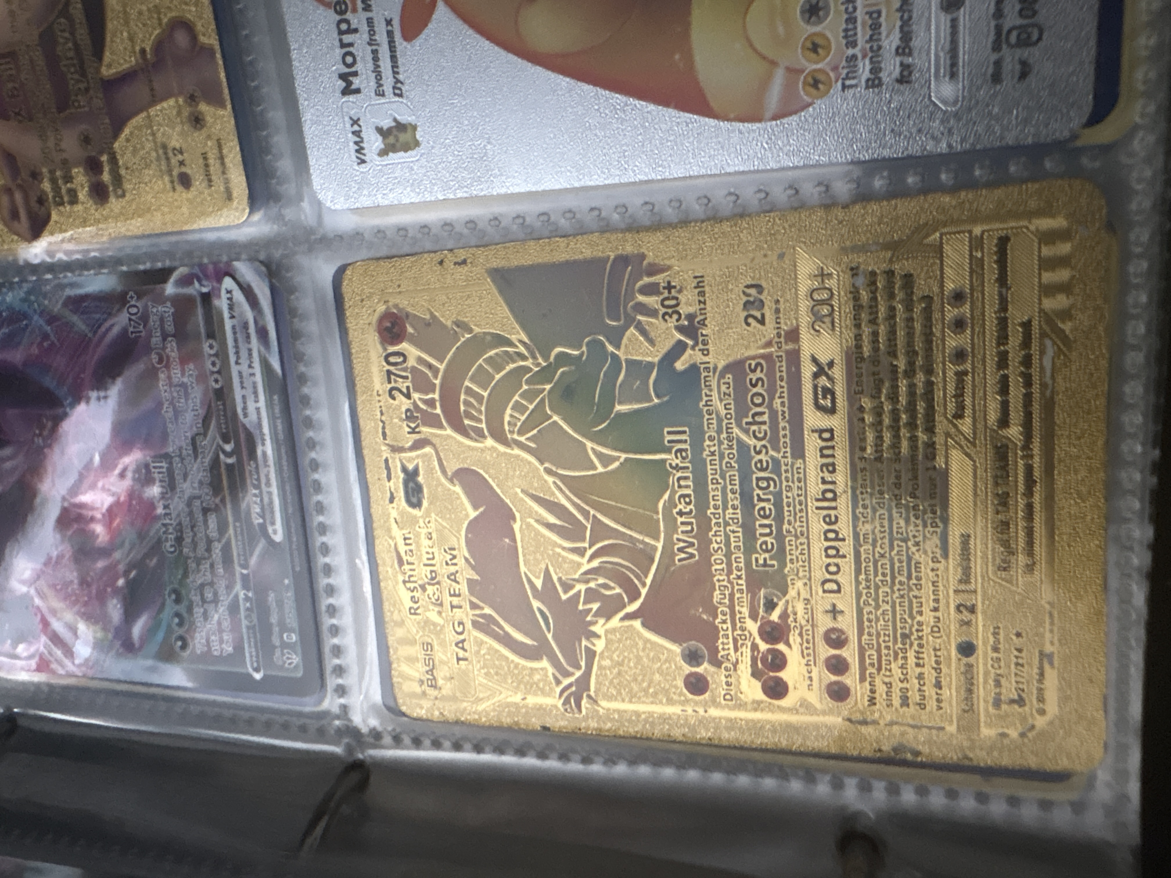 Reshiram and glurak